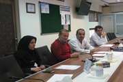 کمیته کنترل عفونت در بیمارستان ضیائیان برگزار شد